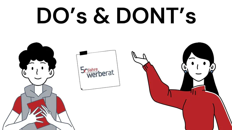 Dos & Don’ts in der Werbung