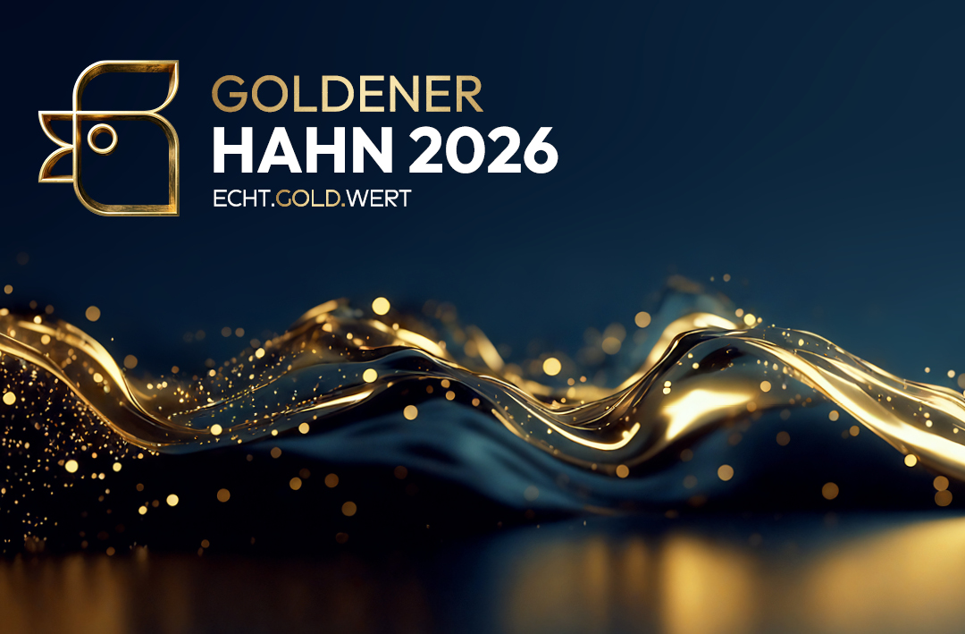 Das Motto: ECHT.GOLD.WERT